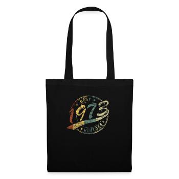 Best Vintage Jahrgang 1973 Retro Design - Tote Bag - black - Front