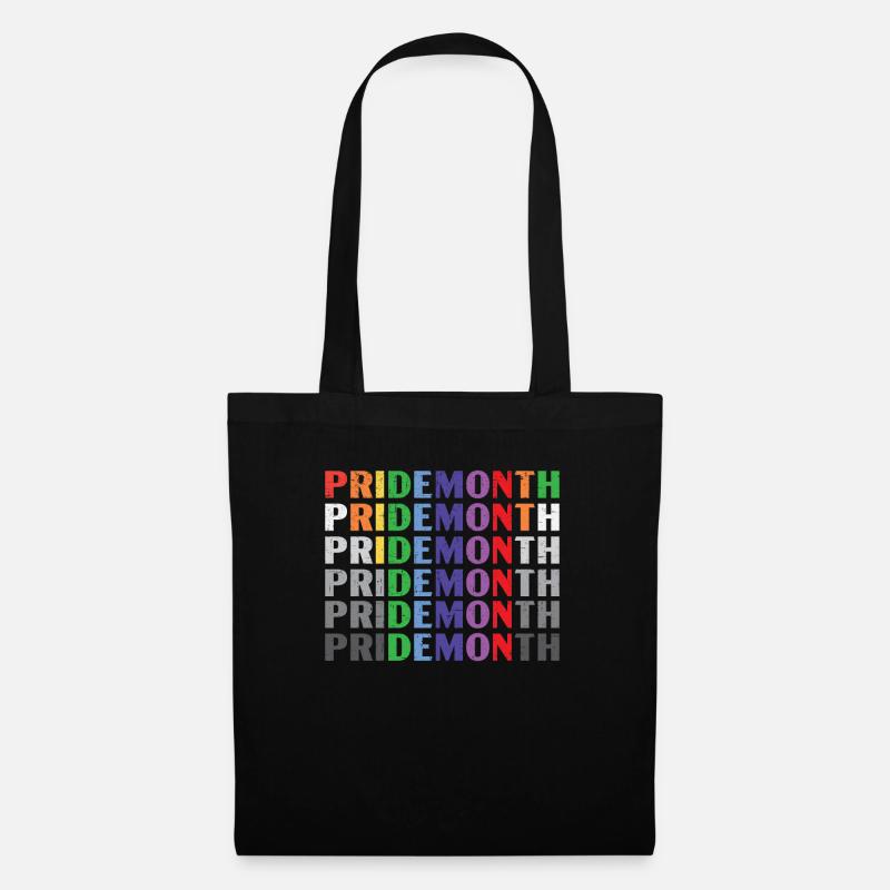 Gay Rights Rainbow Pride Month LGBTQ Pride Parade - Stoffbeutel - Schwarz