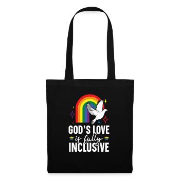Gay Rights Rainbow Pride LGBTQ Gay Pride Parade - Stoffbeutel - Schwarz - Vorne