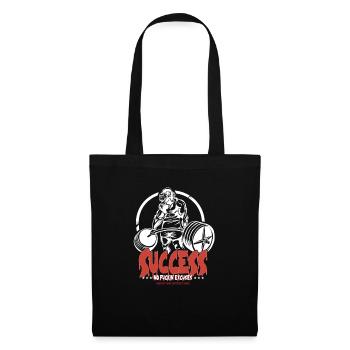 GYM No Excuses Body Building Fitness Gorilla - Tote Bag - black - Front