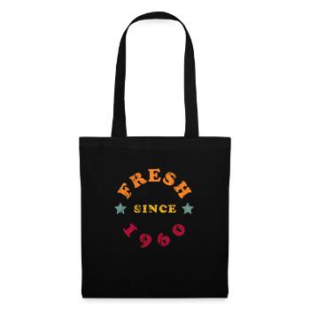 Millésime 1960 - Sac en tissu - noir - Devant