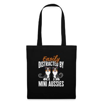 Miniature Australian Shepherd - Tote Bag - black - Front
