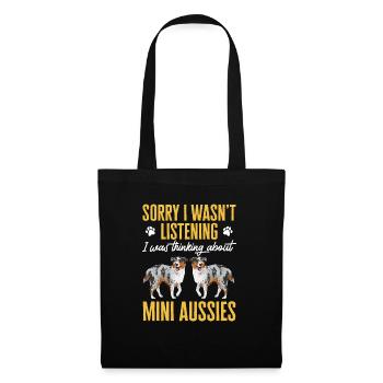 Miniature Australian Shepherd - Tote Bag - black - Front
