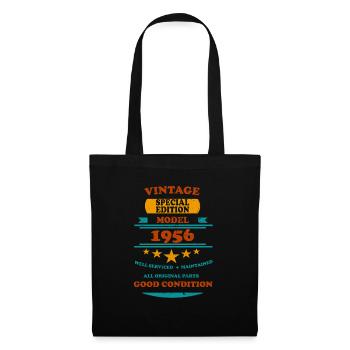 Vintage Retro 1956 - Tote Bag - black - Front