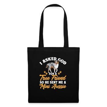 Miniature Australian Shepherd - Tote Bag - black - Front