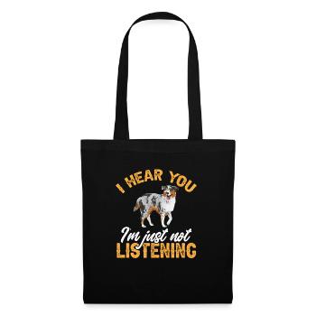 Miniature Australian Shepherd - Tote Bag - black - Front