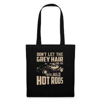 I Can Still Build Hot Rods Retro Classic Cars - Tote Bag - black - Front