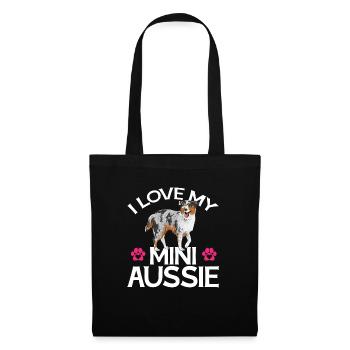 Miniature Australian Shepherd - Tote Bag - black - Front