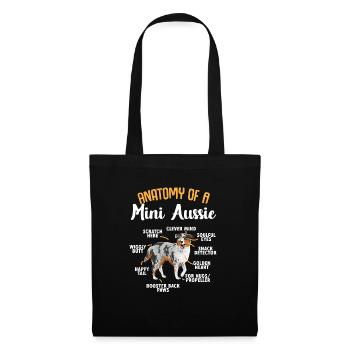 Miniature Australian Shepherd - Tote Bag - black - Front