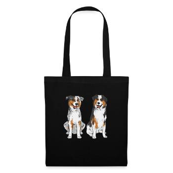 Miniature Australian Shepherd - Tote Bag - black - Front