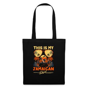 This is my Jamaican Shirt Travel Vacation Jamaica - Tote Bag - black - Front