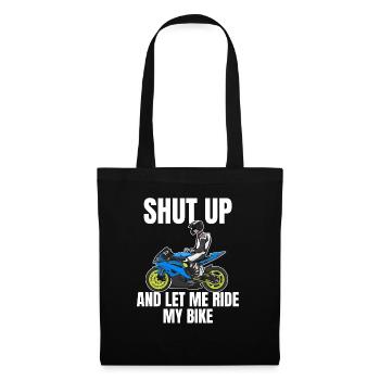 Motorcycle Lifestyle / Motorcycle / Motorcycles biker - Tote Bag - black - Front