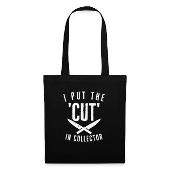Couteaux collecteurs de couteaux - Sac en tissu - noir - Devant