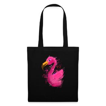 Colorful Flamingo - Tote Bag - black - Front