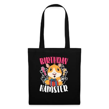 Birthday Hamster Lover Hamster Owner Rodent Hammy - Tote Bag - black - Front