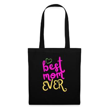 Meilleure maman de tous les temps - Mother’s Day Design - Sac en tissu - noir - Devant