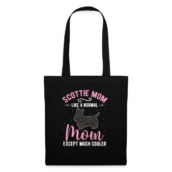 Scottish Terrier Scottie Dog - Tote Bag - black - Front