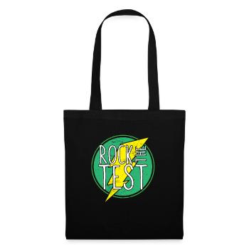 Rock the Test Funny Test Day Student Teacher - Tote Bag - black - Front