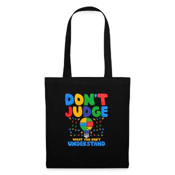Autism Autism Gift - Tote Bag - black - Front
