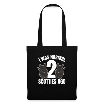 Scottish Terrier Scottie Dog - Tote Bag - black - Front