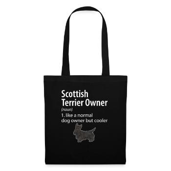 Scottish Terrier Scottie Dog - Tote Bag - black - Front