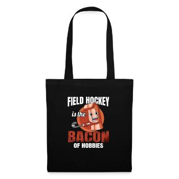 Field Hockey Is The Bacon Of Hobbies Stick Scoring - Tote Bag - black - Front