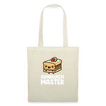 Lustige Sandwich-Liebhaber-Food-Sandwiches - Stoffbeutel - Natur - Vorne