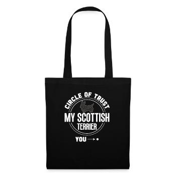 Scottish Terrier Scottie Dog - Tote Bag - black - Front