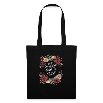 Mon gendre est mon enfant préféré pour Mother Pun - Sac en tissu - noir - Devant