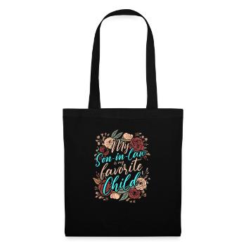Mon gendre est mon enfant préféré pour ma mère - Sac en tissu - noir - Devant
