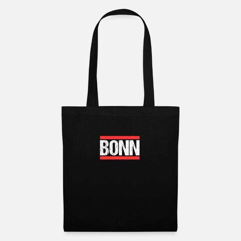 Bonnerin Bonner Bonn - Stoffbeutel - Schwarz