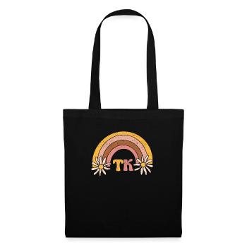 TK Teacher Student Cute Back To School Team Funny - Tote Bag - black - Front