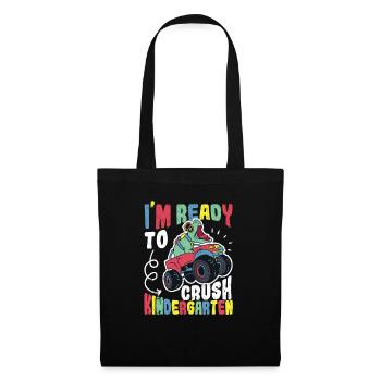 I'm ready to nursery dinosaurs back to - Tote Bag - black - Front