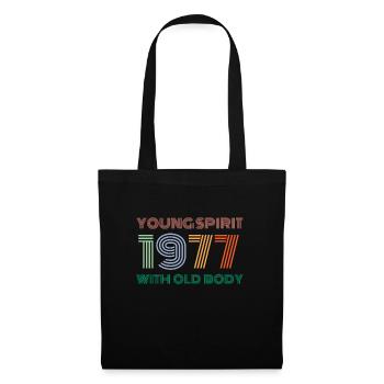 Vintage 1977 - Tote Bag - black - Front
