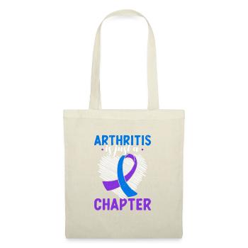 L'arthrite n'est qu'un chapitre - Sac en tissu - nature - Devant