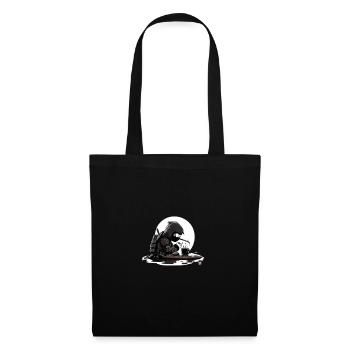 Funny Ninja Coffee lovers Graphic Tees - Tote Bag - black - Front