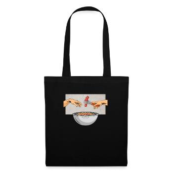 Bratwurst grilling BBQ grilling for real grillers - Tote Bag - black - Front