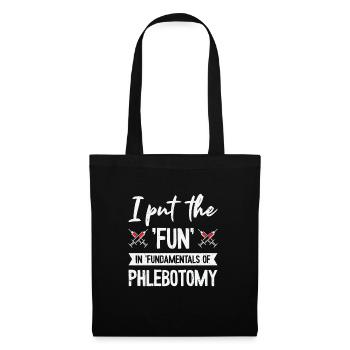Phlebotomist Phlebotomy Nurse Tech - Tote Bag - black - Front