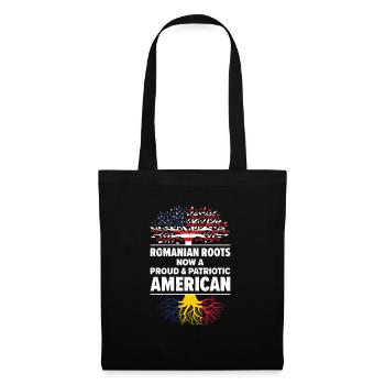 Born Romanian Romania American USA Citizenship - Tote Bag - black - Front