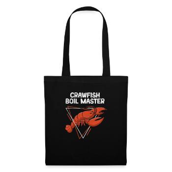 Crawfish Boil Master Seafood Lover Cajun Crawfish - Tote Bag - black - Front