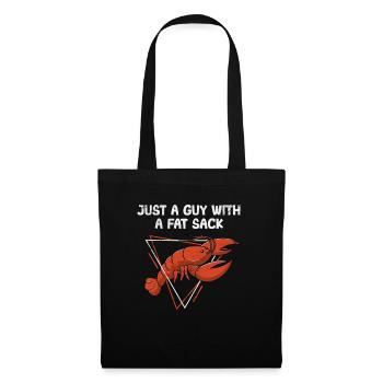 Just a Guy with a Fat Sack Cajun Crawfish Boil - Tote Bag - black - Front
