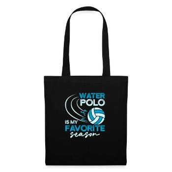 Le water-polo est ma saison préférée Plus drôle - Sac en tissu - noir - Devant