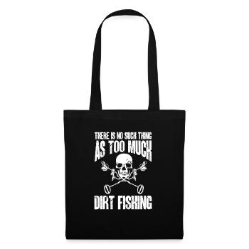 Détecteur de métaux Détection de métaux Chasse au trésor - Sac en tissu - noir - Devant