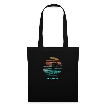 Ecuador Cool Souvenir Vacation Artistic - Tote Bag - black - Front