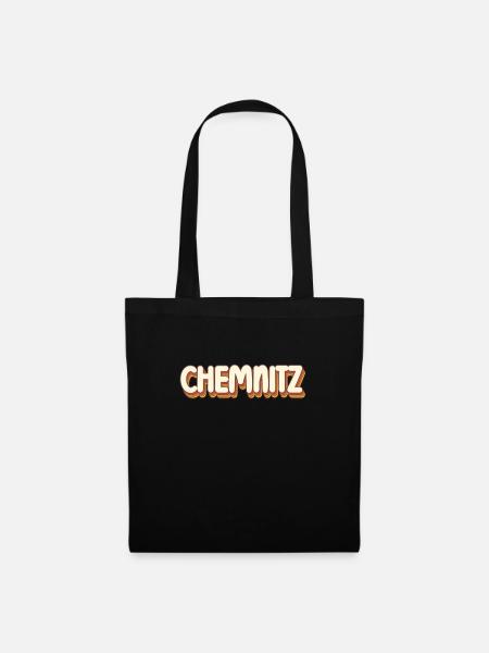 Chemnitzerin Chemnitzer Chemnitz - Stoffbeutel - Schwarz