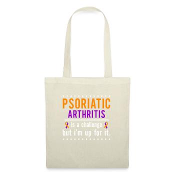 L'arthrite psoriasique est un défi - Sac en tissu - nature - Devant