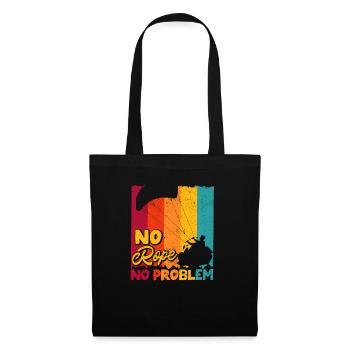 No Rope No Problem Wakesurfing Boat Lake Surfboard - Tote Bag - black - Front