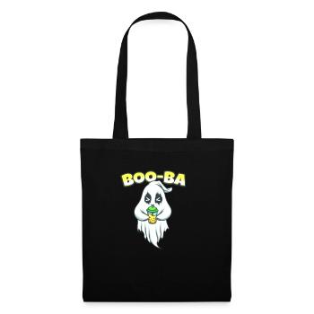 Boo Ba Ghost Bubble Tea - Tote Bag - black - Front
