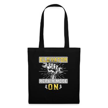 Elevator Inspector - Elevator Mechanic - Tote Bag - black - Front