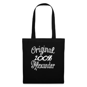 Original 100% Alexander - Sac en tissu - noir - Devant